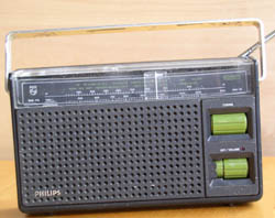 Transistorradio Philips 90RL250, 1977 (20kb)