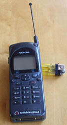 Mobiltelefon Nokia 2110 (24kb)